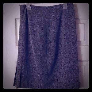 Gray Pencil Skirt